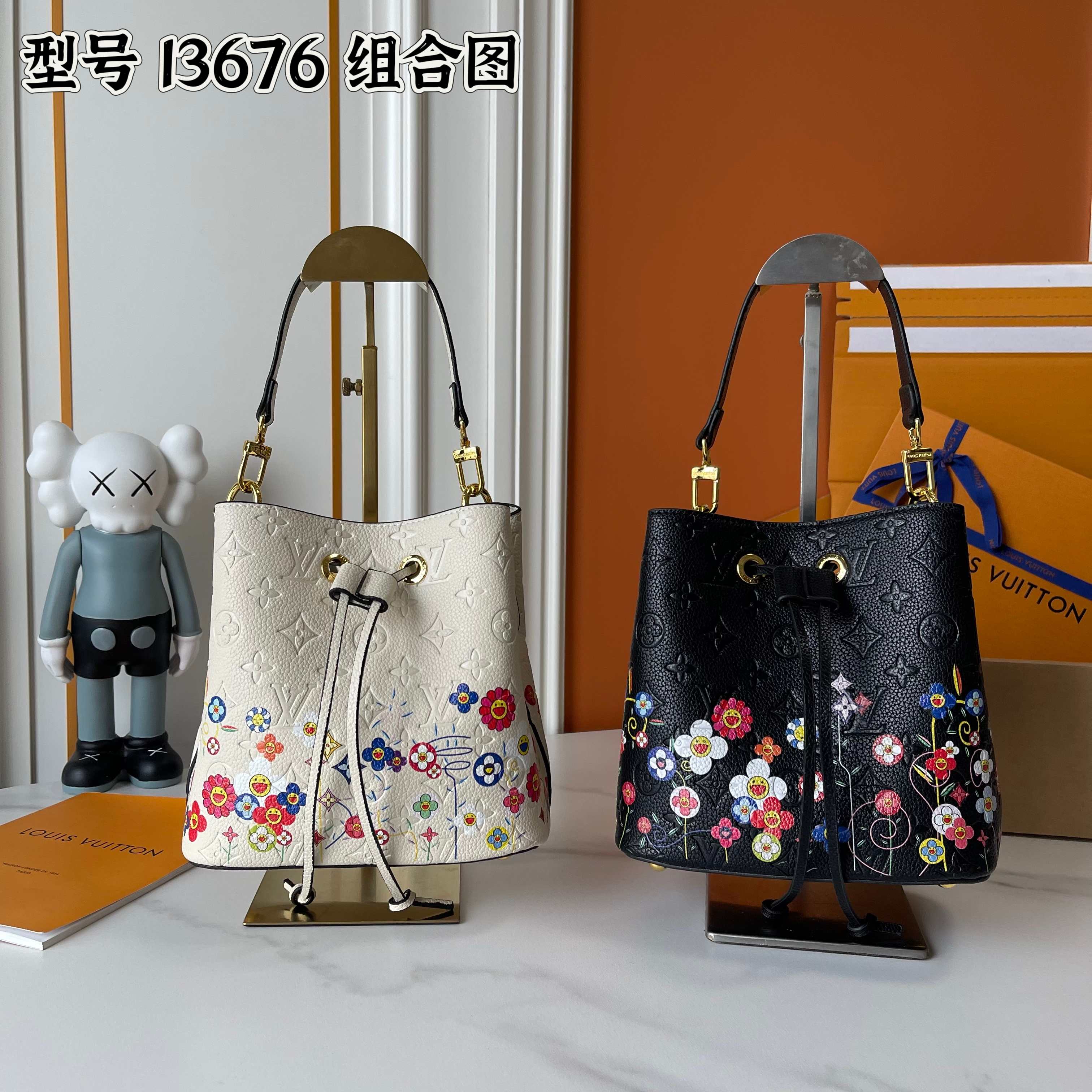 ルイヴィトン バケットバッグ  M13676 M44021 NeoNoe BB Cherry Blossom LVスーパーコピーバッグN品国内発送後払い対応代引き可能人気サイト